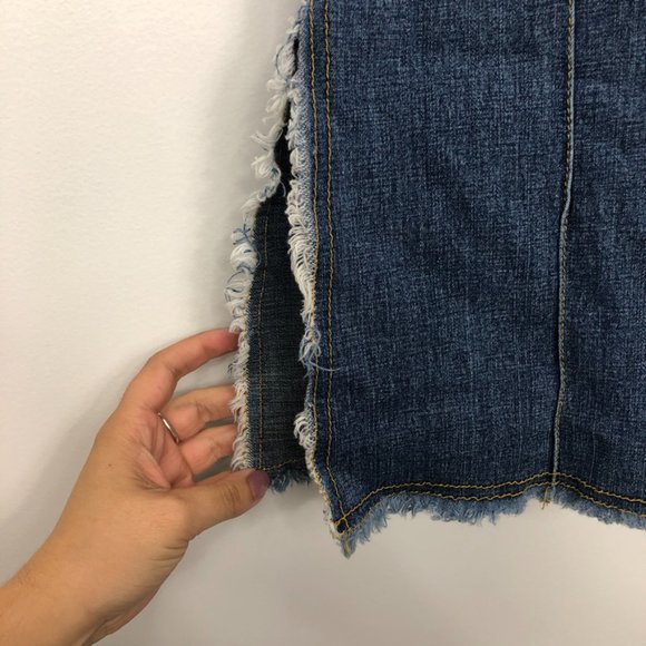 JNCO Vintage Corset Tie Up Flare Jeans Bell Bottom - Picture 5 of 13